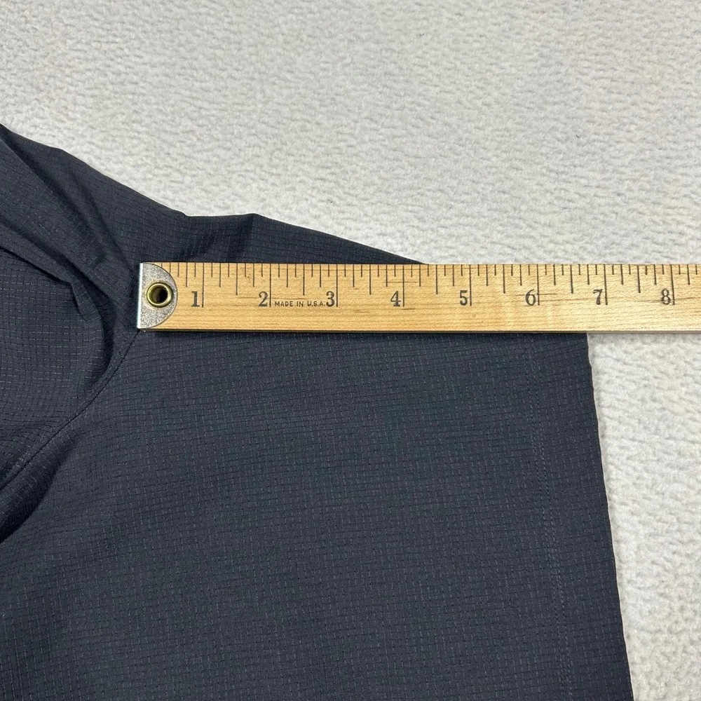 Lululemon Commission Golf Shorts Mens 36 Black Ripstop 7 Inch Inseam Textured